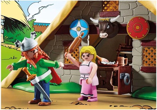 Playmobil 70932 - Asterix Abraracourcix Hut