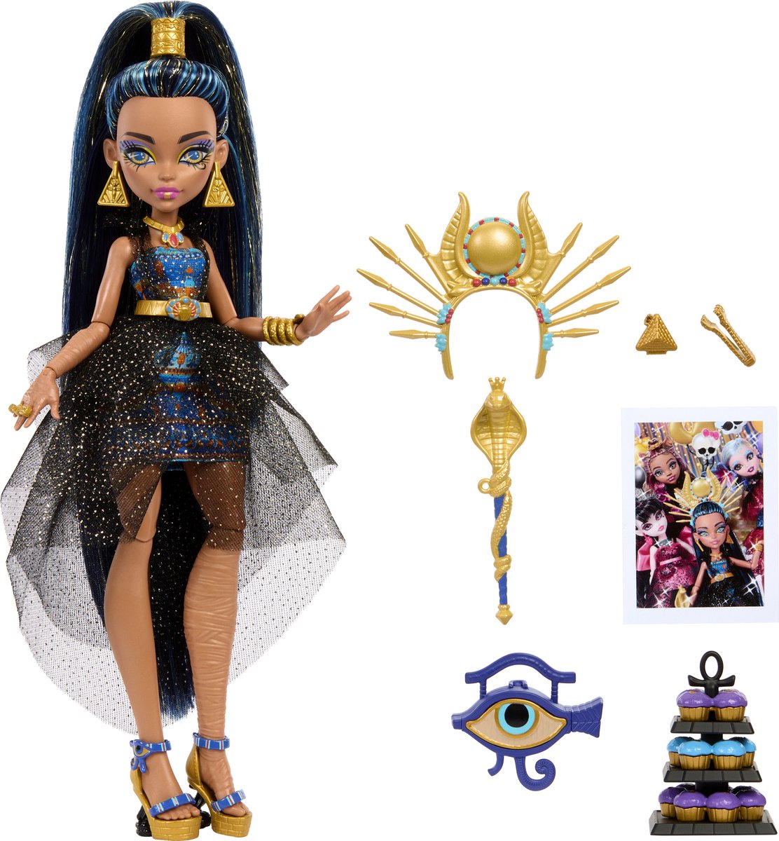 Monster High Monster Ball Cleo De Nile Pop Goud