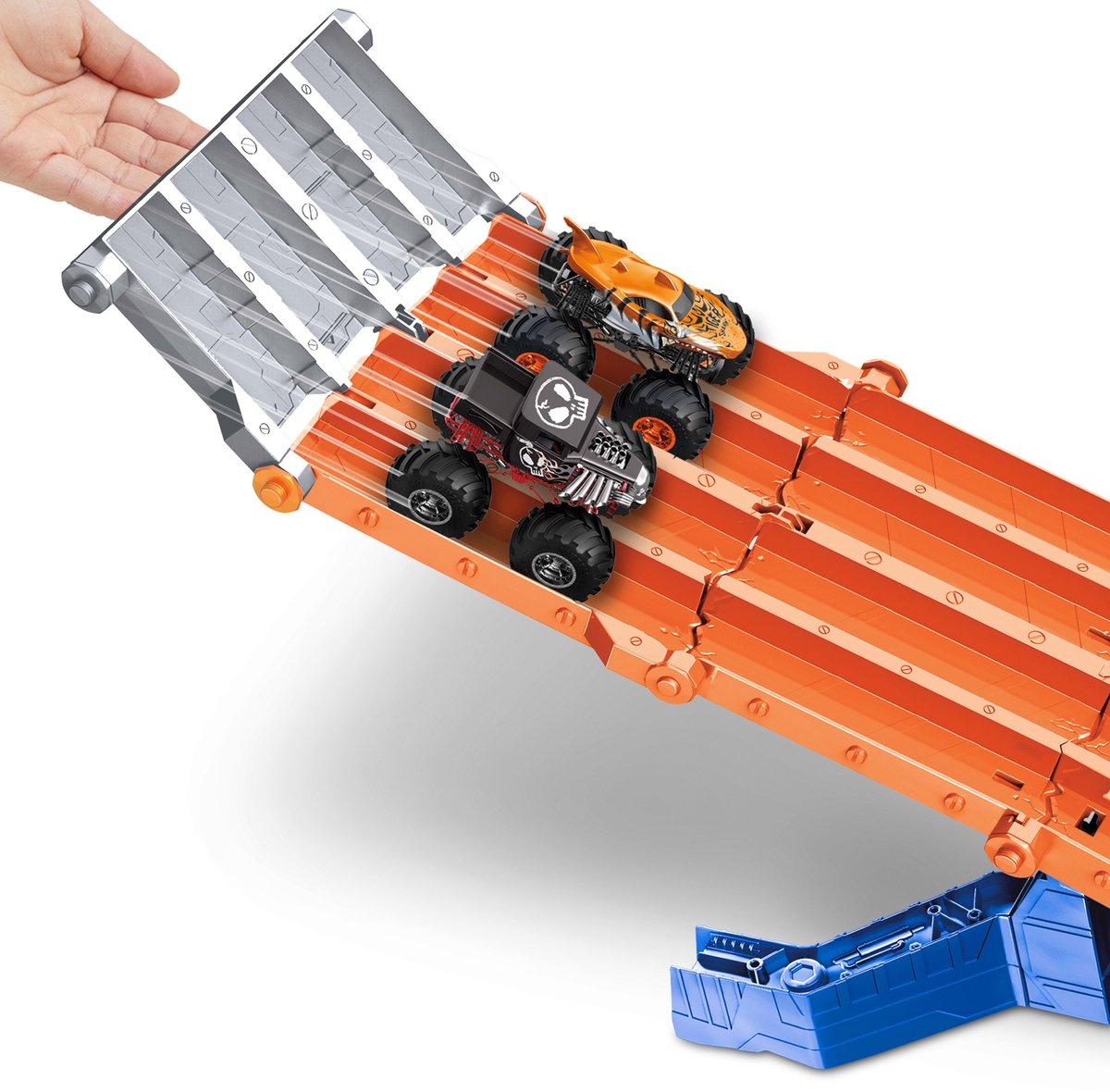 HOT WHEELS Monstertrucks RACEN EN SLOPEN