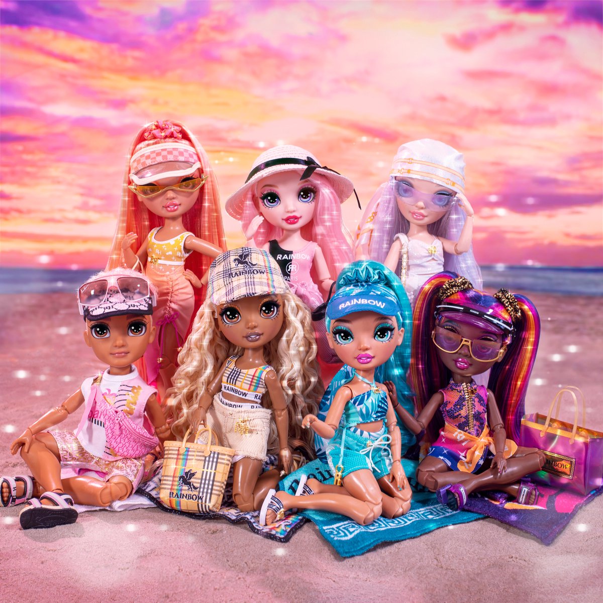 Rainbow High Pacific Coast Finn Rosado - Modepop