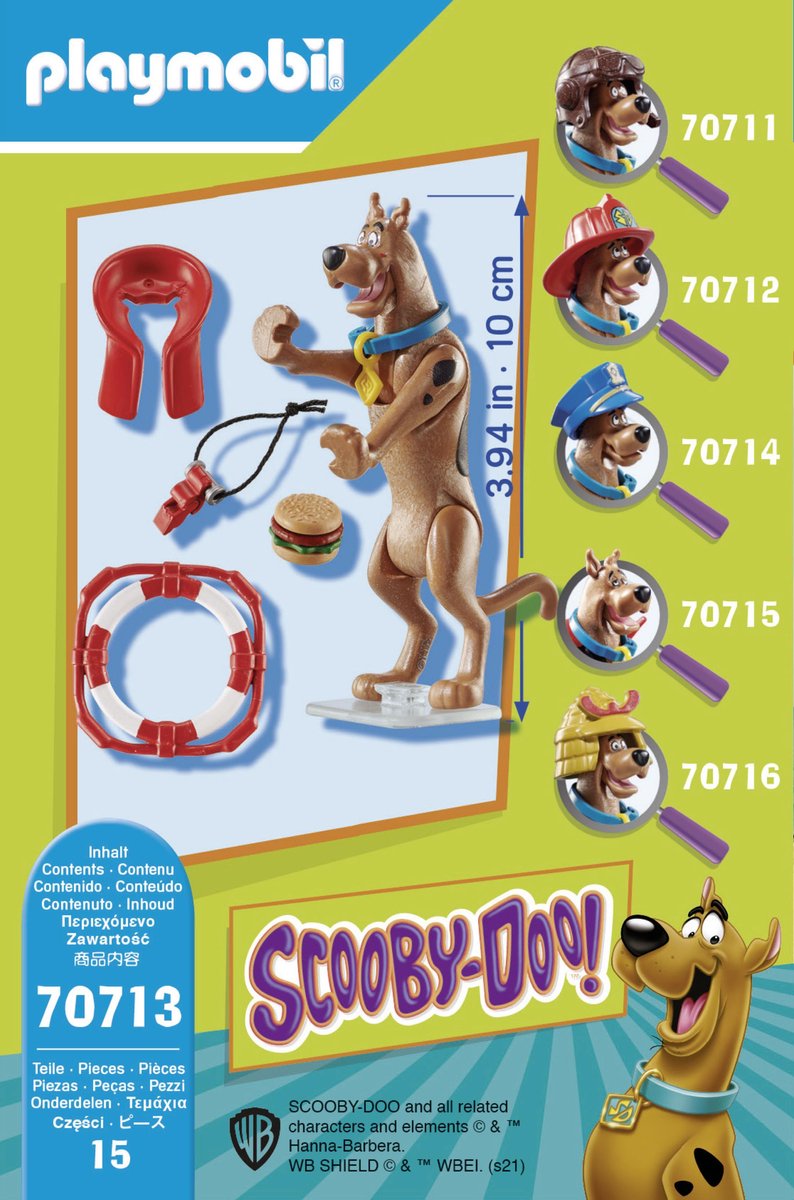 PLAYMOBIL SCOOBY-DOO! Verzamelfiguur badmeester - 70713