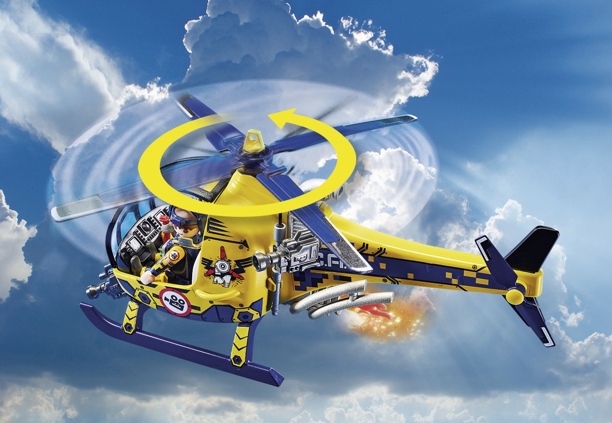 PLAYMOBIL Air Stuntshow filmploeghelikopter - 70833