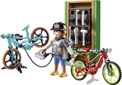 PLAYMOBIL Gift set "E-bike werkplaats" - 70674