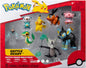 Pokémon Figuren - Battle Ready - Set van 8 Speelfiguur