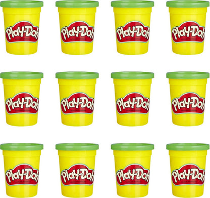 Play-Doh Groene Klei - 12 Potjes