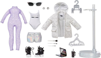 Rainbow High Shadow High S23 Fashion Doll - Dia Mante (Paars) - Modepop