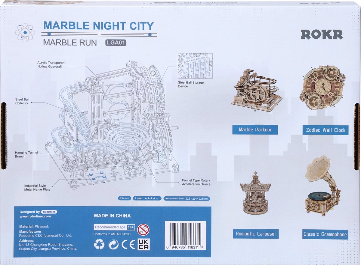 Robotime Marble Night City LGA01
