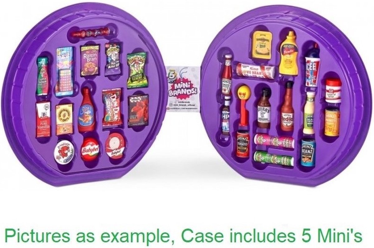 Zuru 5 surprise - mini brands - global collectors case - serie 1