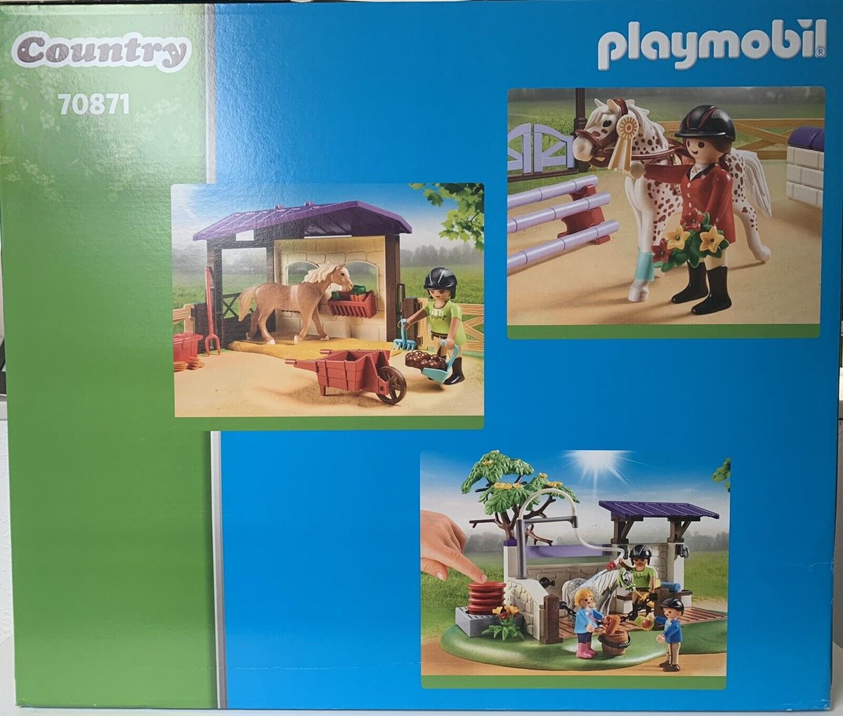 Playmobil Country 70871 | Paardrijtoernooi met wasplaats | 222 pieces