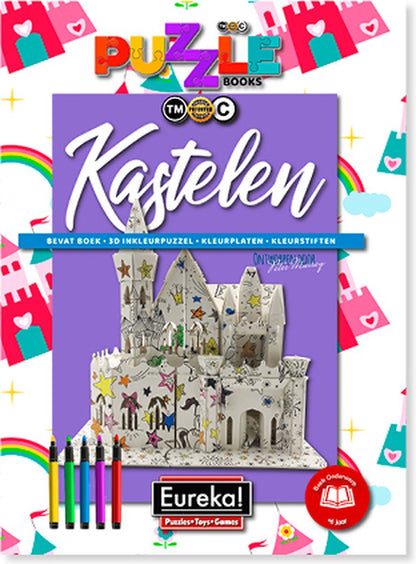 Eureka Puzzelboek Kastelen