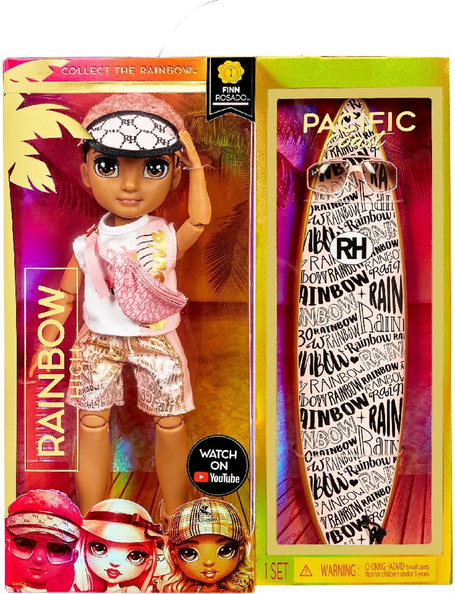 Rainbow High Pacific Coast Finn Rosado - Modepop
