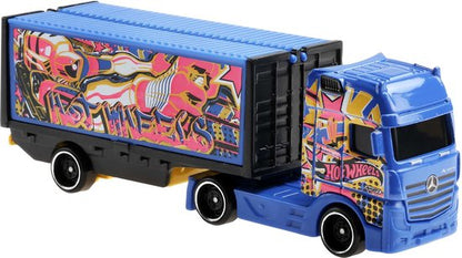 Hot Wheels Track Stars - Vrachtwagen speelgoed - 1 willekeurig