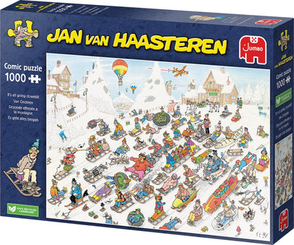 Jan van Haasteren - Van Onderen! - 1000 stukjes - Puzzel