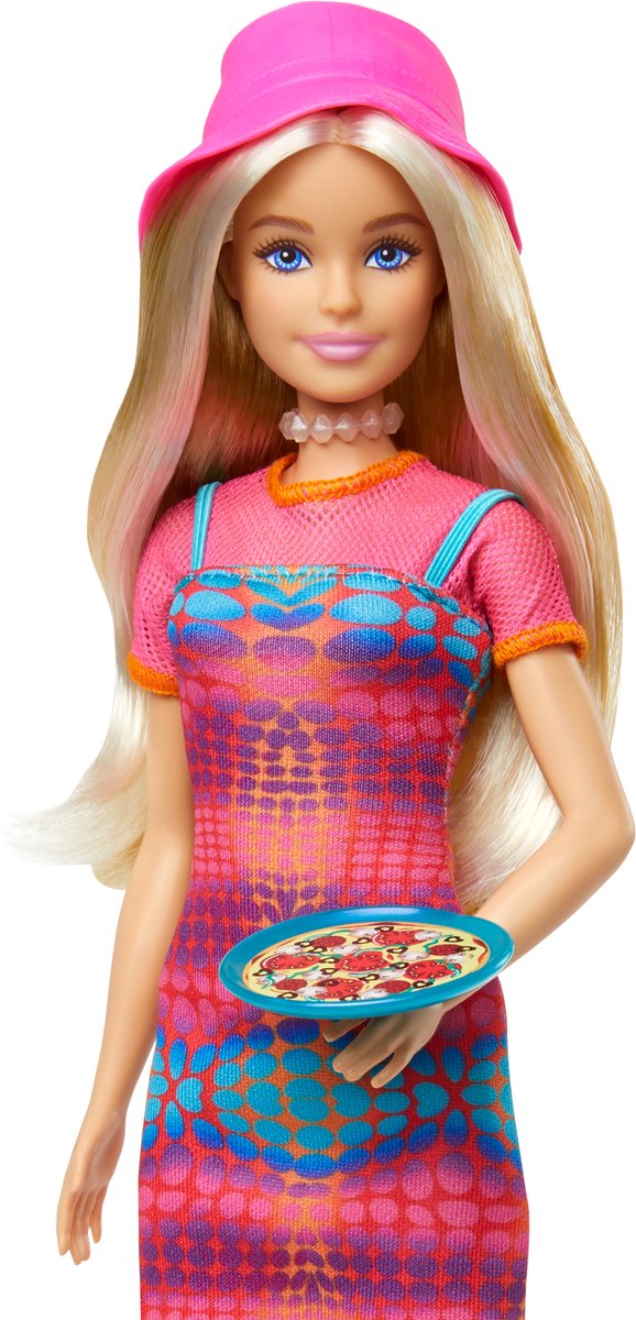 Barbie Reispoppetje Italië Roze