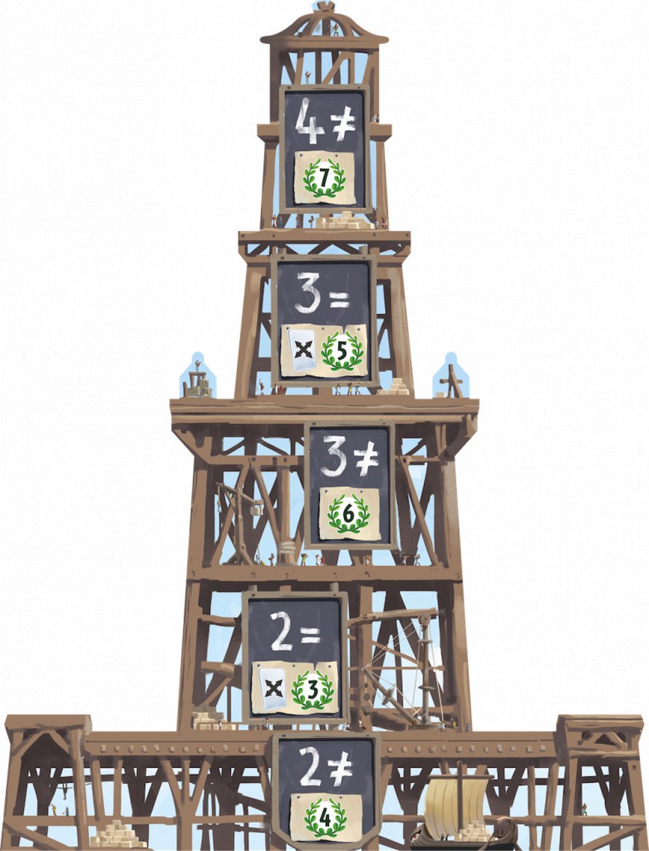 Repos Production 7 Wonders Architects - Bordspel voor 2-7 spelers - 8+ jaar