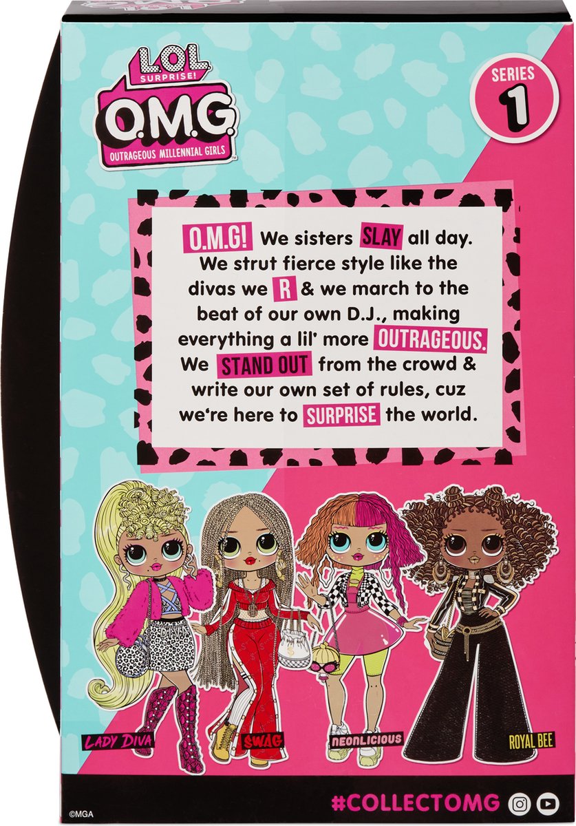 L.O.L. Surprise! OMG Serie 1 Lady Diva - Modepop