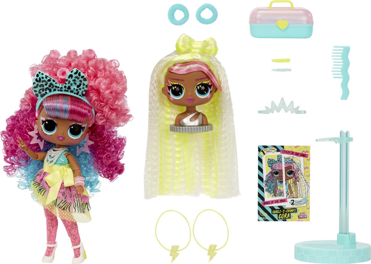 L.O.L. Surprise! Tweens Surprise - 16,5 cm - Swap Modepop - Curls-2-Crimps Cora