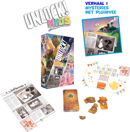 Space Cowboys Unlock! Kids - Escape Room Spel voor 1-4 spelers - 6+ jaar