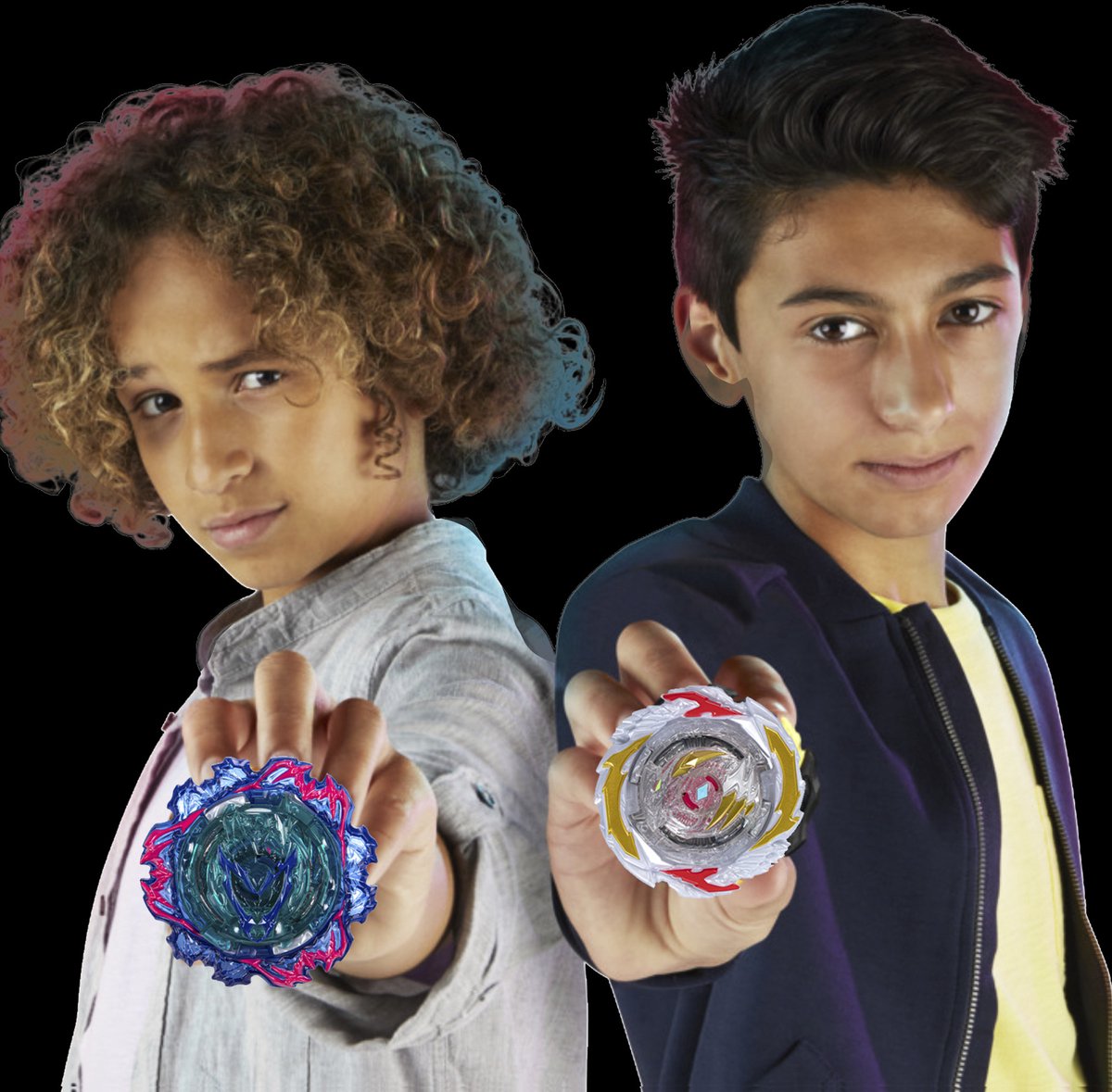 Beyblade QuadStrike Gambit Dragon en Ambush Achi - Tol voor 8+ jaar