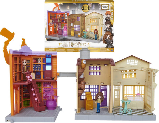 Harry Potter Magical Minis Wegisweg - 3-in-1 Speelfigurenset met licht & geluid