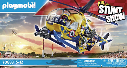 PLAYMOBIL Air Stuntshow filmploeghelikopter - 70833