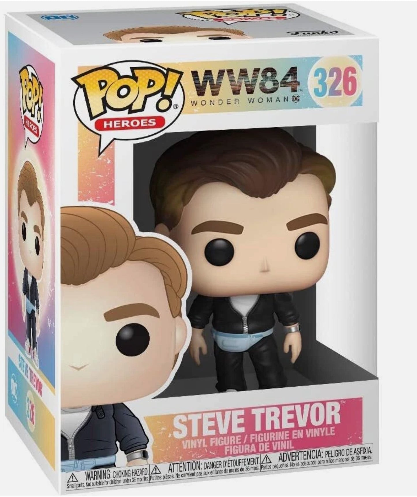 Funko Pop! Dc: Wonder Woman 1984 - Steve Trevor 9 Cm Vinyl