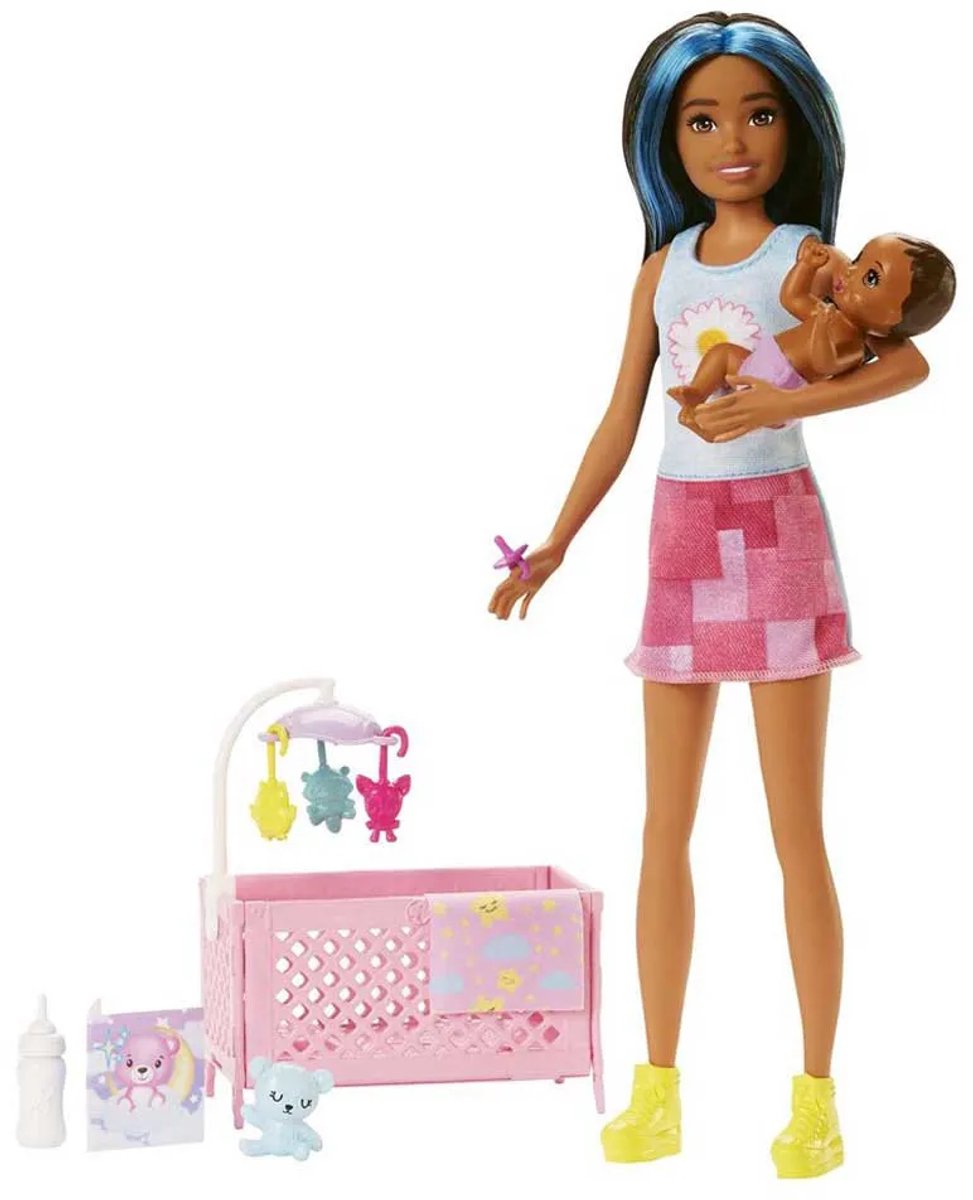 Barbie Skipper Babysitters Inc. Poppen en Speelset