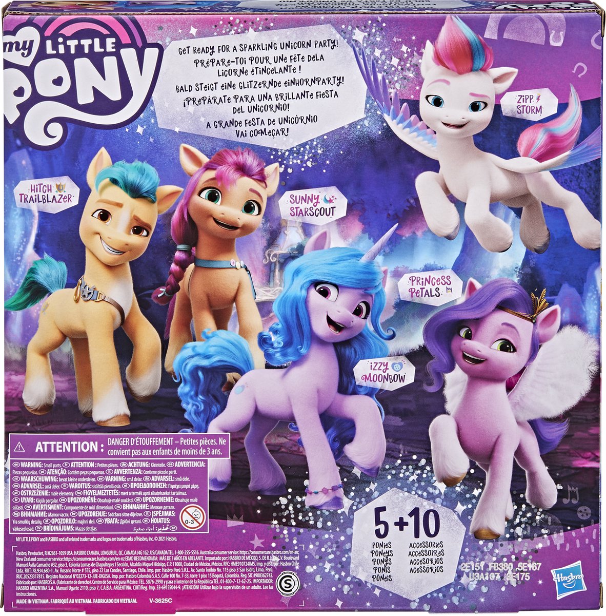 My Little Pony Unicorn Party Celebration, 3 jaar, Meerkleurig