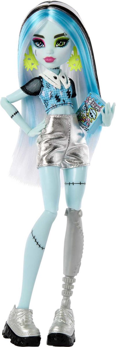 Monster High Skulltimate Secrets - Pop - Frankie Stein met garderobe