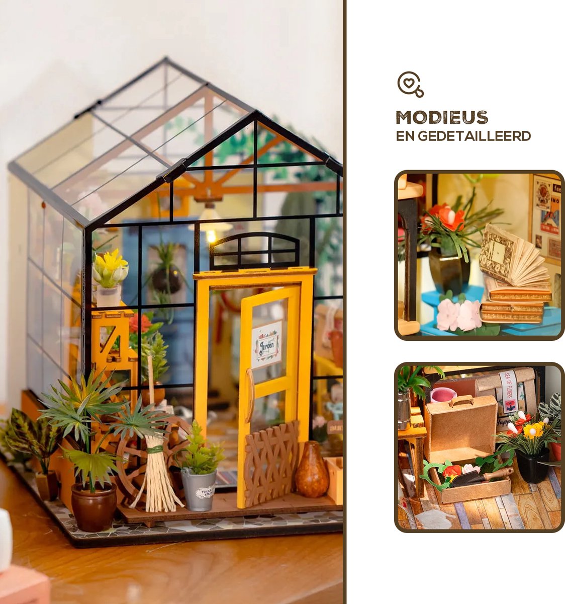 Robotime Miniatuur Cathy's Flower House