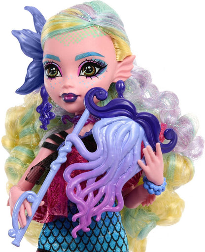 Mattel Monster High Lagoona Blue Monster Ball Feestjurk Pop Roze