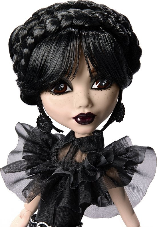 Mattel - Monster High Wednesday Addams Rave N Wednesday Black Dress