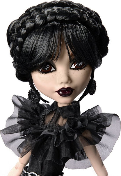 Mattel - Monster High Wednesday Addams Rave N Wednesday Black Dress