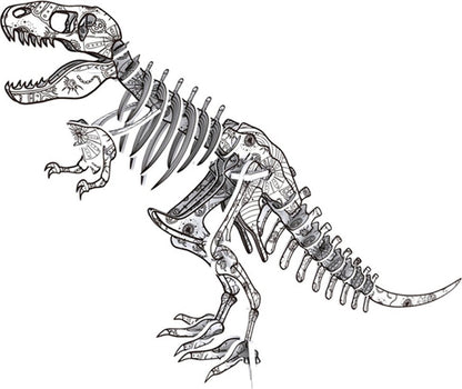 Eureka 3D Puzzle Books Kleur- en Puzzelboek - Dinosaurussen