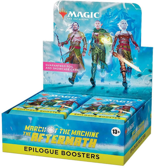 Magic The Gathering March of The Machine: The Aftermath EN Epilogue Booster Display