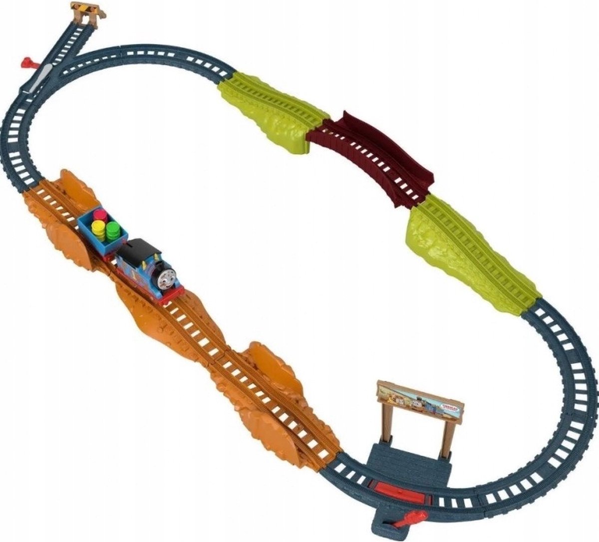 Fisher-Price Thomas & Friends HHV98, Trein & spoorset, 3 jaar, Metaal, Kunststof, Meerkleurig