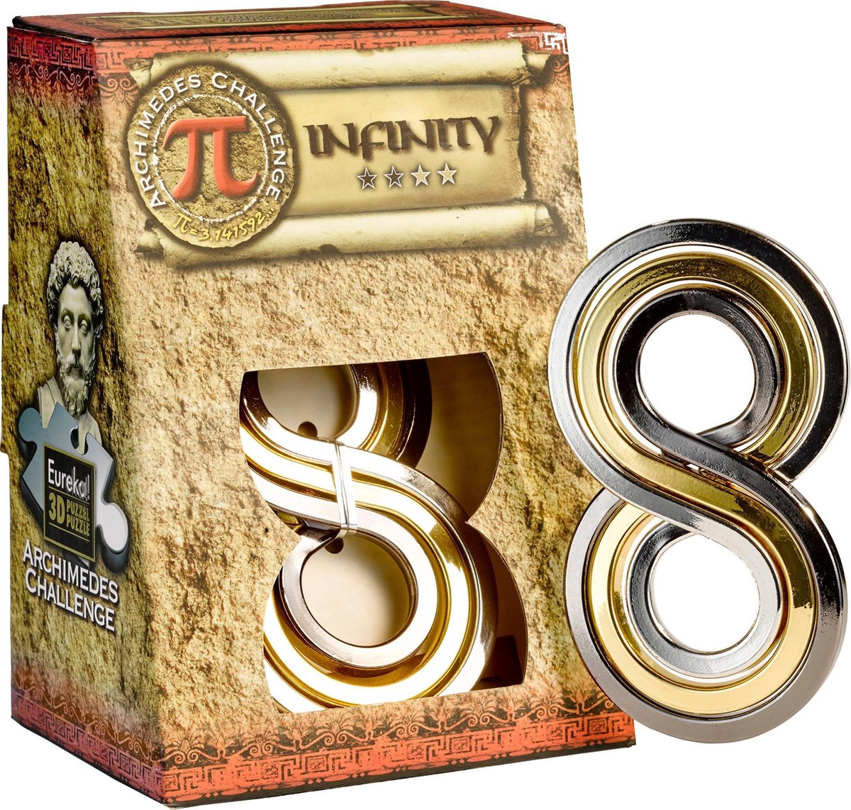Eureka 3D Puzzle Archimedes' Infinity - Breinbreker voor 8+ jaar