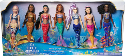 Disney Princess De Kleine Zeemeermin Ariël en Zussen - Zeemeerminpop
