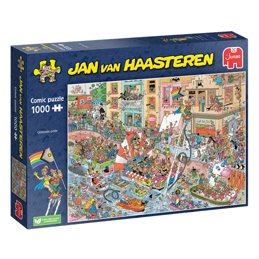 Jan van Haasteren - Celebrate Pride - Puzzel - 1000 stukjes legpuzzel