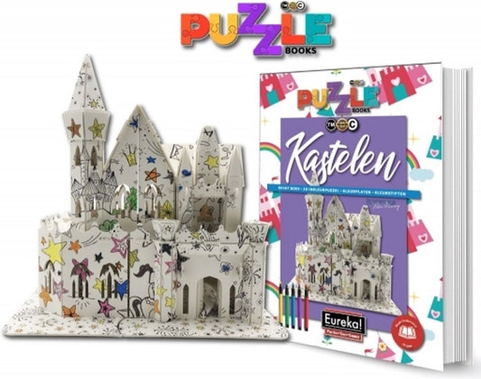 Eureka Puzzelboek Kastelen