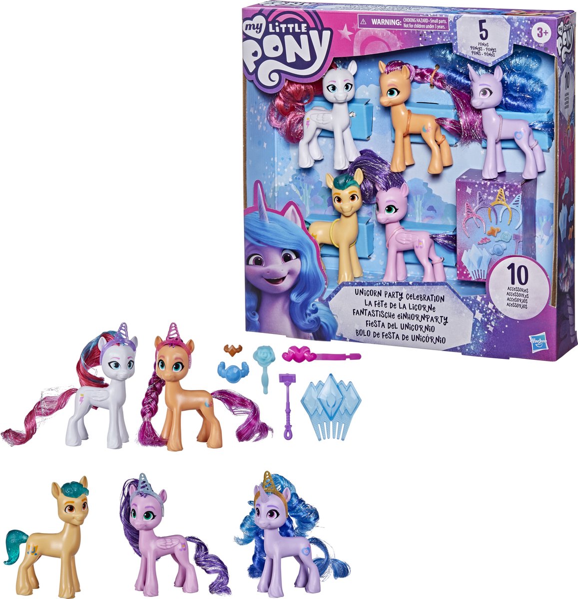 My Little Pony Unicorn Party Celebration, 3 jaar, Meerkleurig