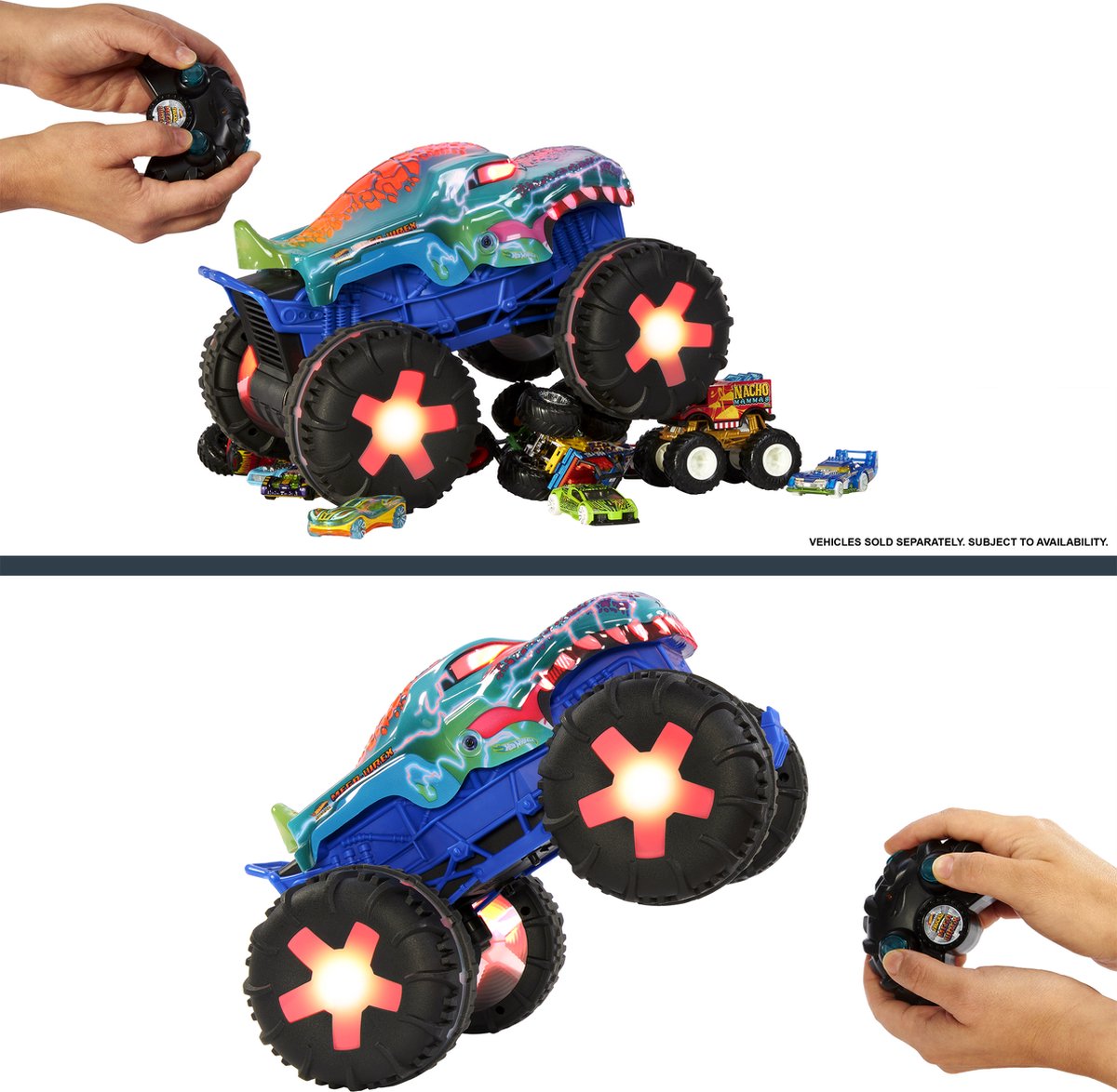 Hot Wheels Monster Trucks Mega Wrex Alive RC Voertuig - 1:15