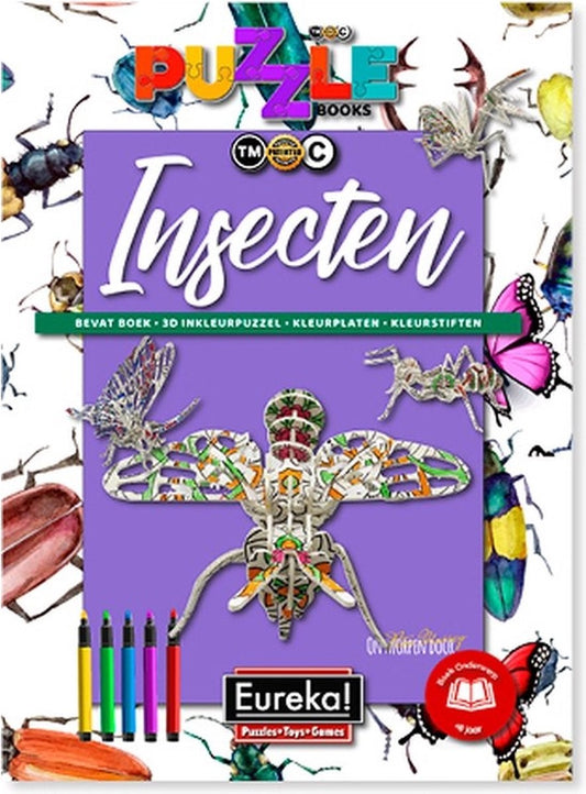 Eureka Puzzelboek Insecten