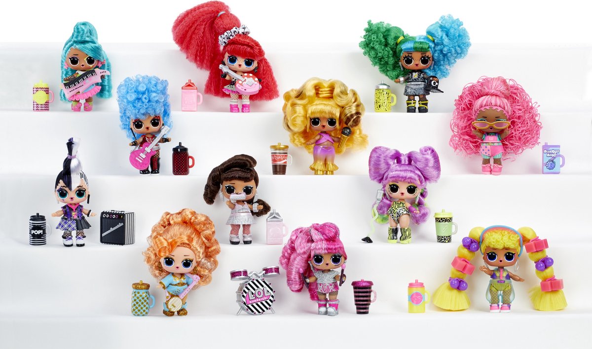 L.O.L. Surprise! Remix Hairflip Tots Serie A - Minipop