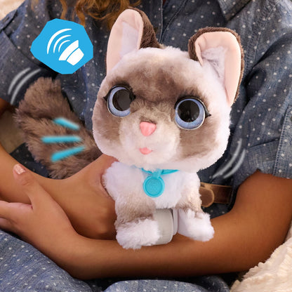 FurReal WagaLots Kitty Kat - Interactieve pluchen Knuffel