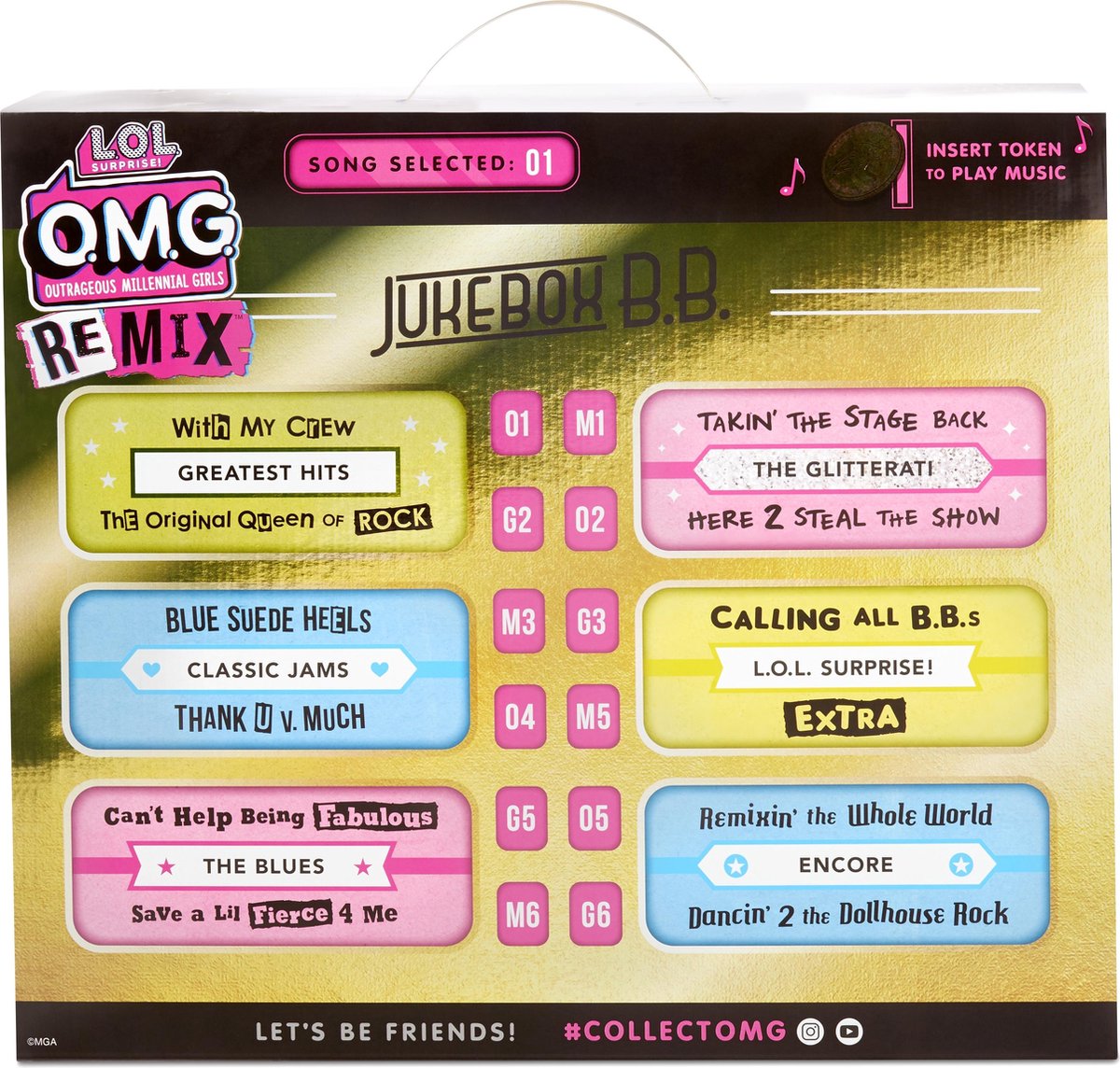 L.O.L. Surprise! OMG Collector 2020 Jukebox B.B. Remix - Modepop