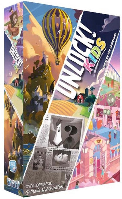 Space Cowboys Unlock! Kids - Escape Room Spel voor 1-4 spelers - 6+ jaar