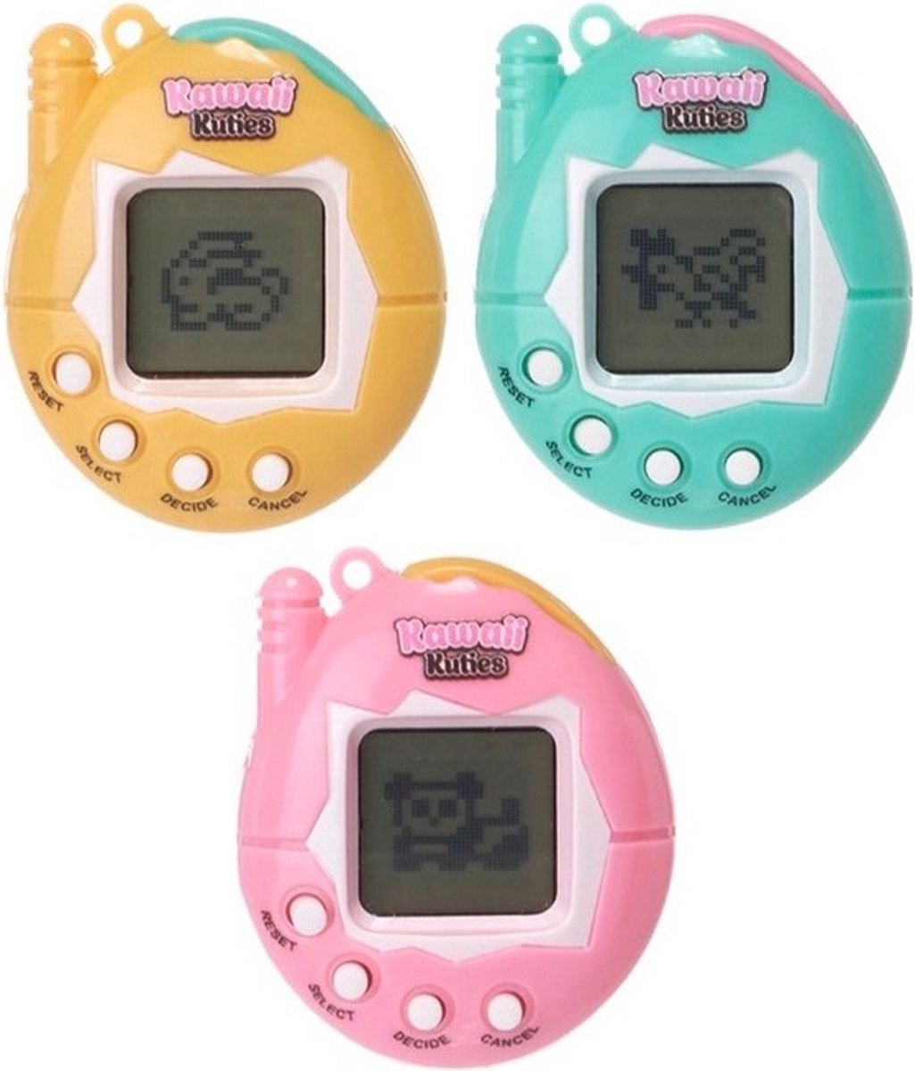 Kawaii kuties electronische vriend - E-pet game - 168 in 1 - 1 stuk
