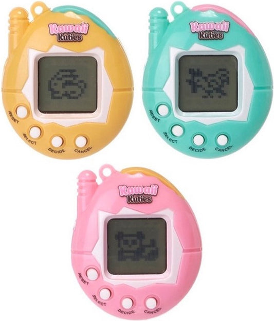 Kawaii kuties electronische vriend - E-pet game - 168 in 1 - 1 stuk