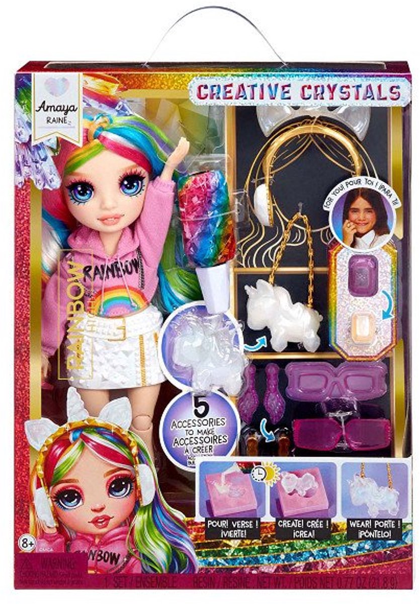 Rainbow High Creative Crystals-modepop - Amaya